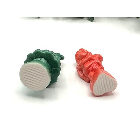 Vintage Wade England Christmas Tree & Cherub Figurines Porcelain Miniatures Gree - Picture 6 of 6